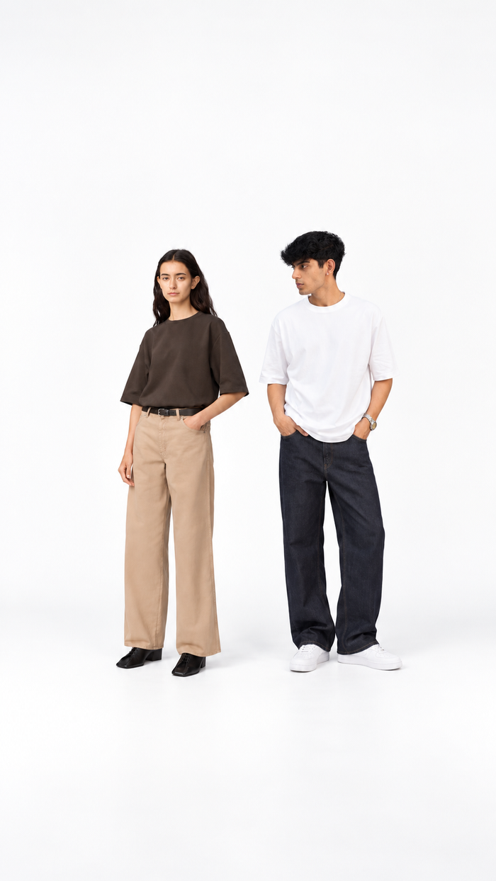Uniqlo Airism Cotton Oversized T-Shirt