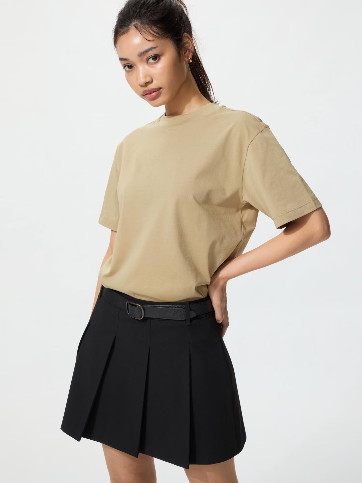 Uniqlo Airism Cotton T-Shirt Womens
