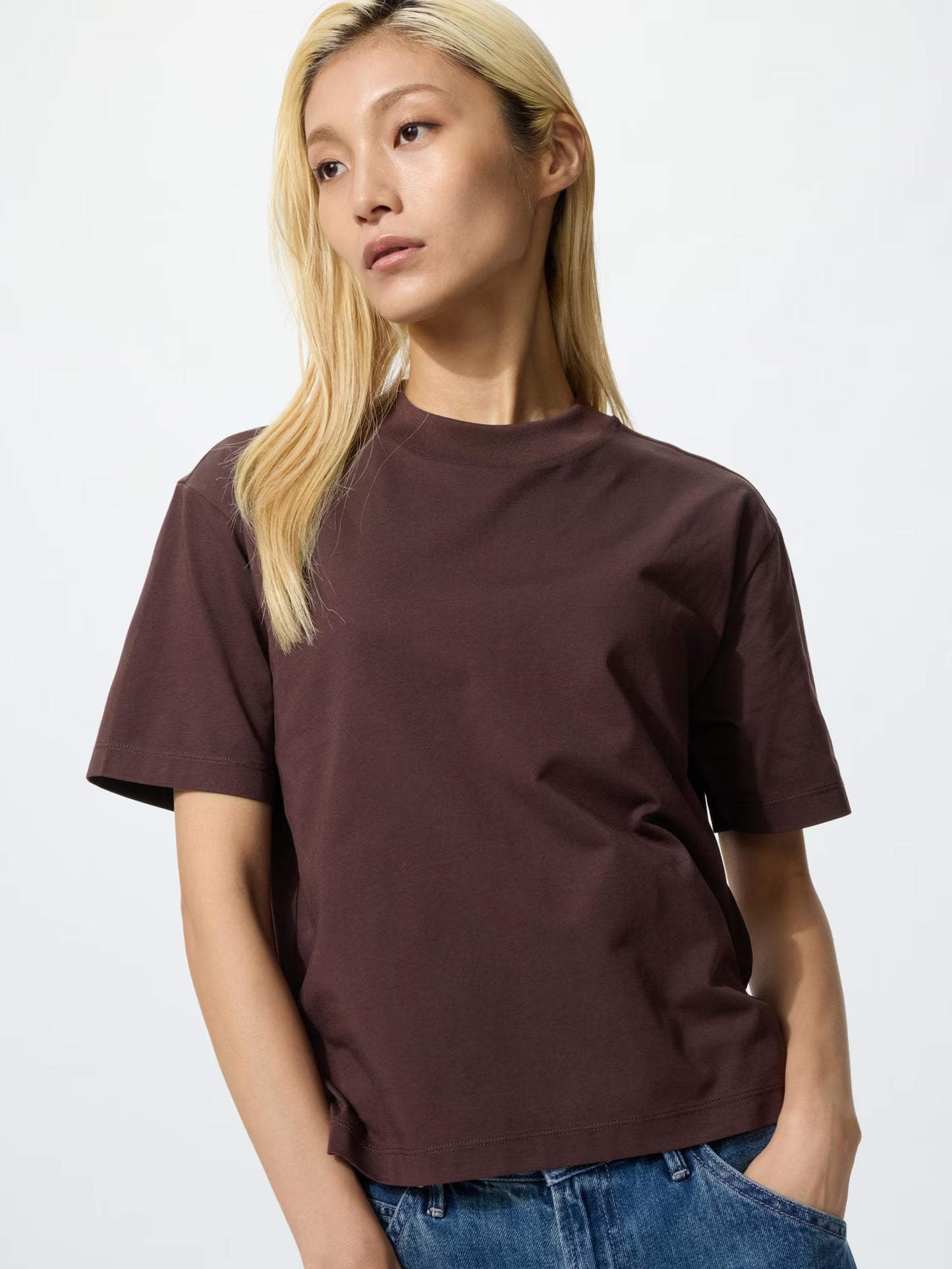 Uniqlo Airism Cotton T-Shirt Womens