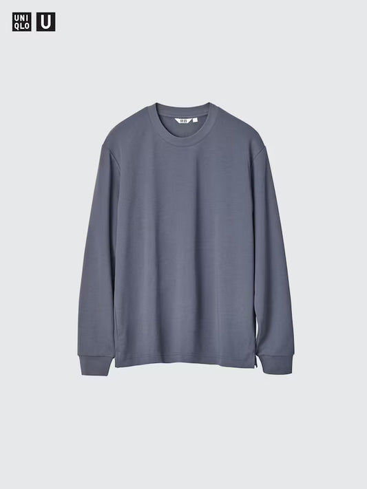 Uniqlo Airism Cotton Crew Neck T-Shirt LS