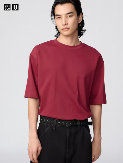 Uniqlo Airism Cotton Oversized T-Shirt