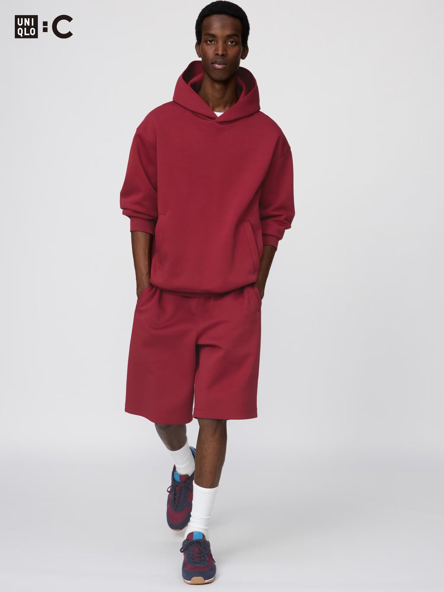 Uniqlo C Sweat Wide Shorts
