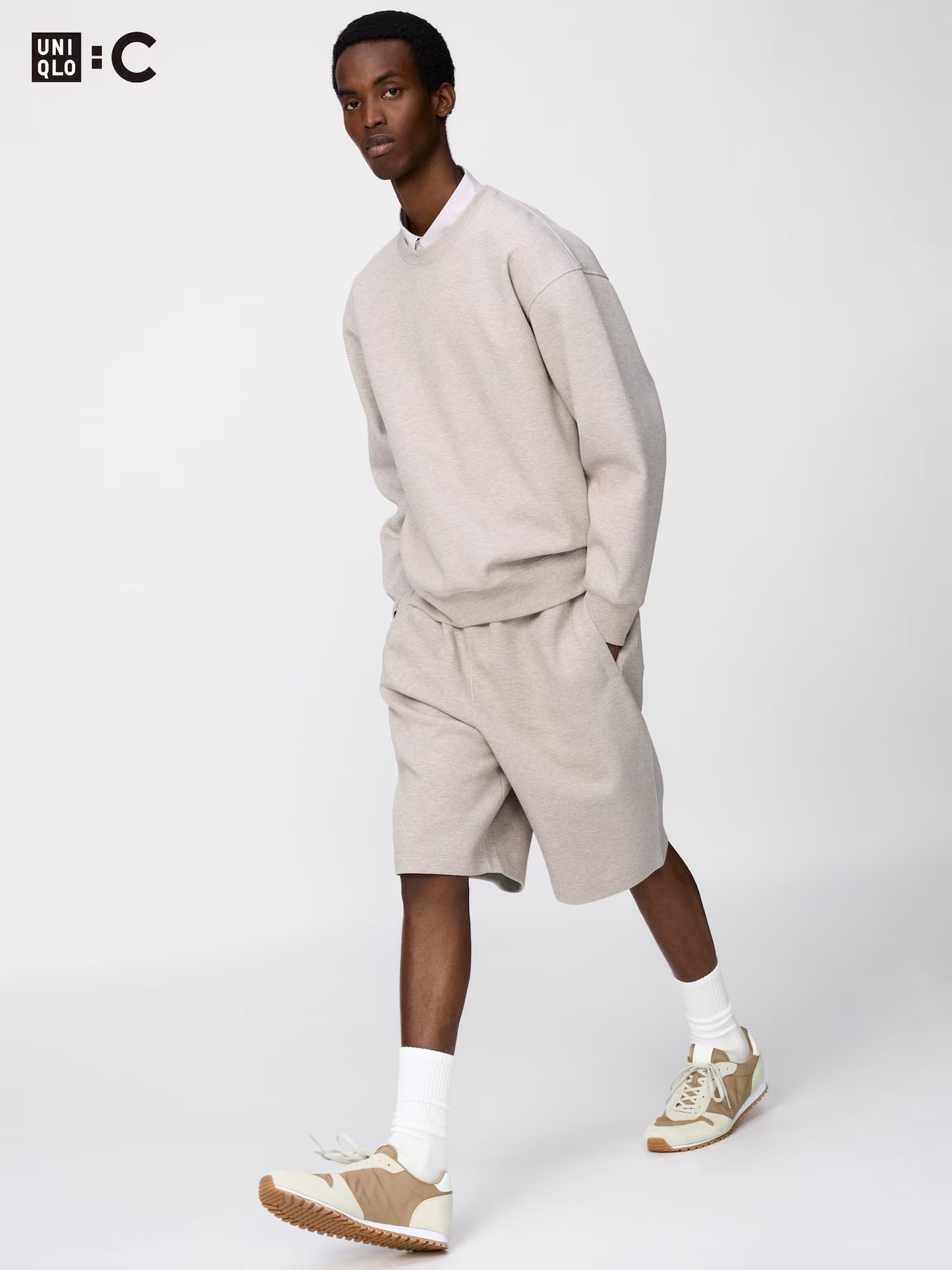 Uniqlo C Sweat Wide Shorts