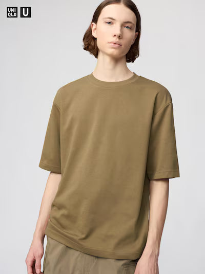 Uniqlo Airism Cotton Oversized T-Shirt