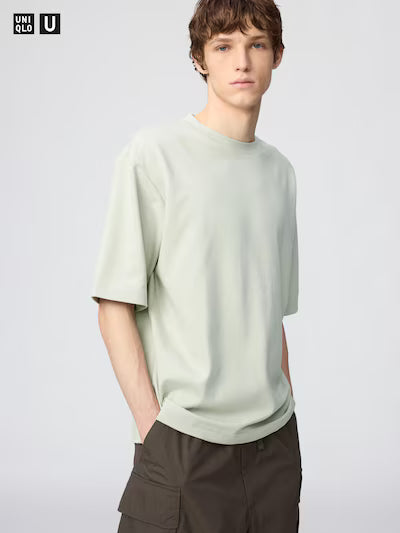 Uniqlo Airism Cotton Oversized T-Shirt