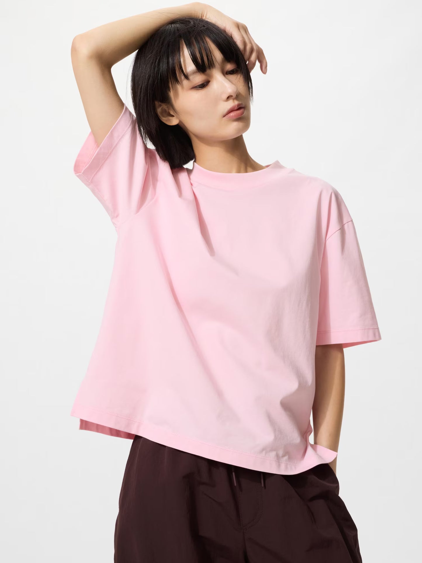 Uniqlo Airism Cotton T-Shirt Womens