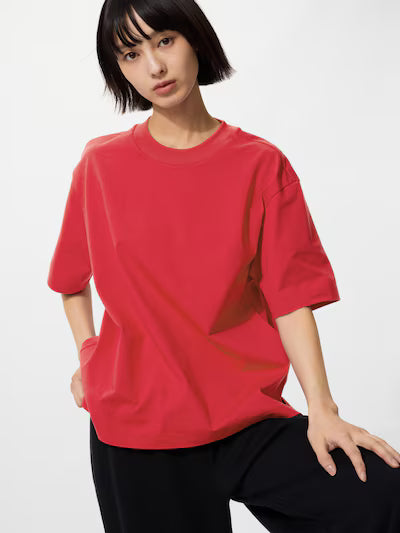 Uniqlo Airism Cotton T-Shirt Womens