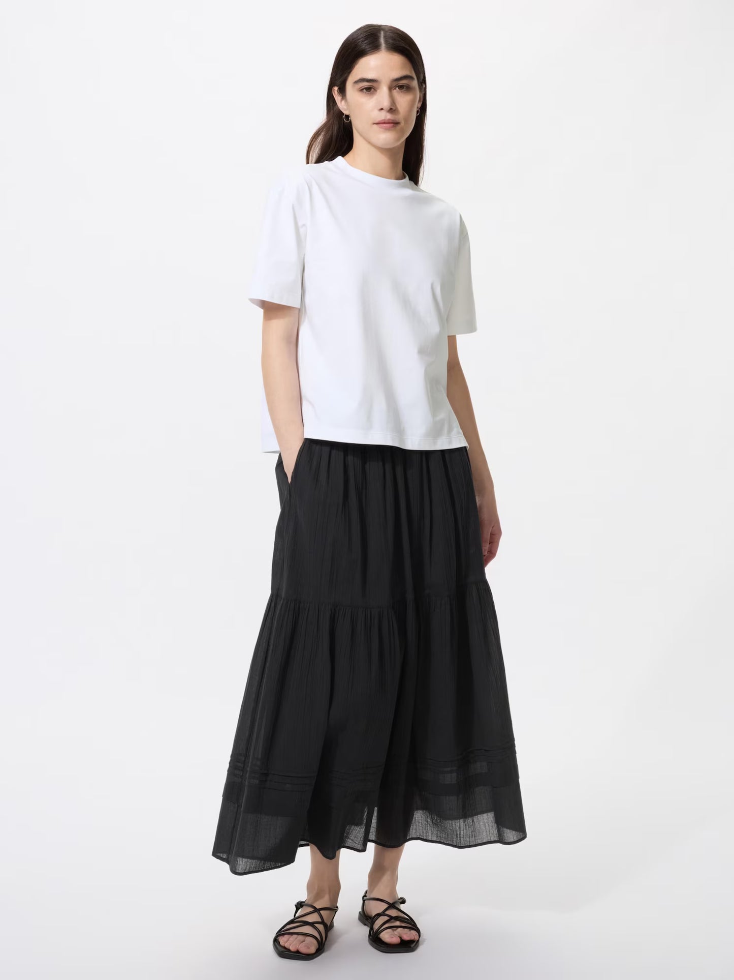 Uniqlo Airism Cotton T-Shirt Womens